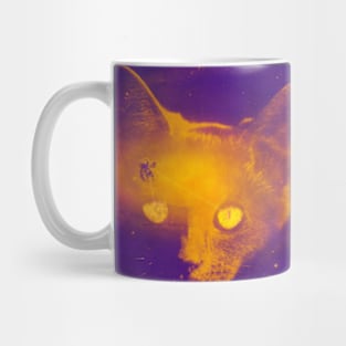 Astro Cat purple Mug